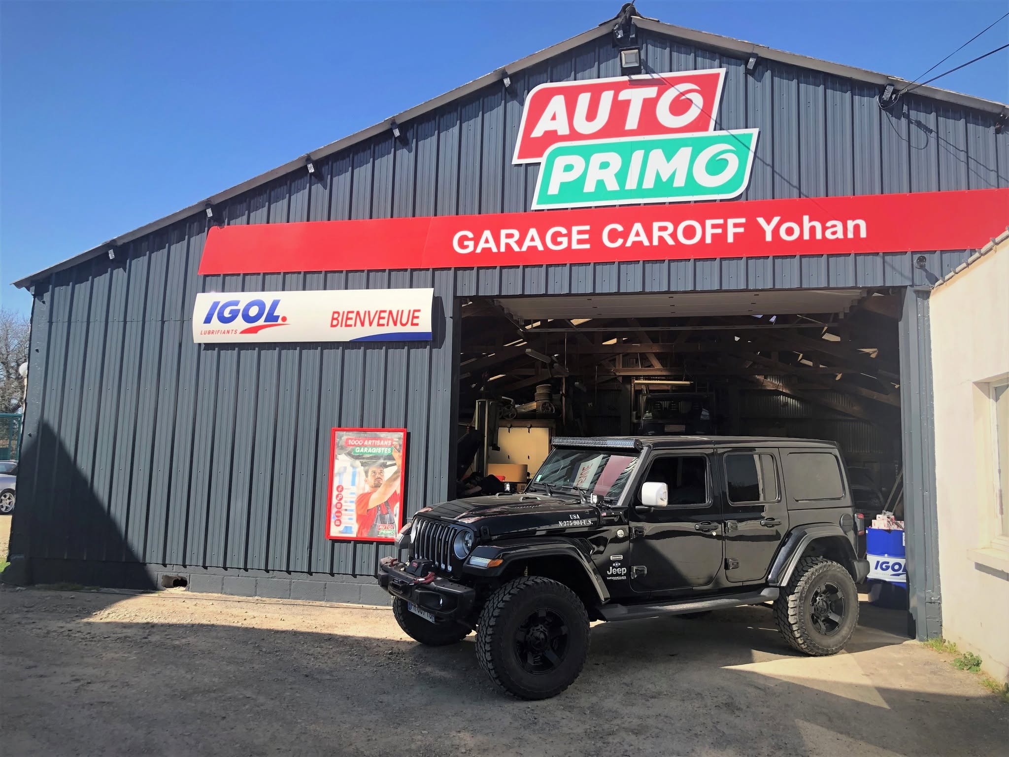 Garage Caroff Yohan à Guimaëc